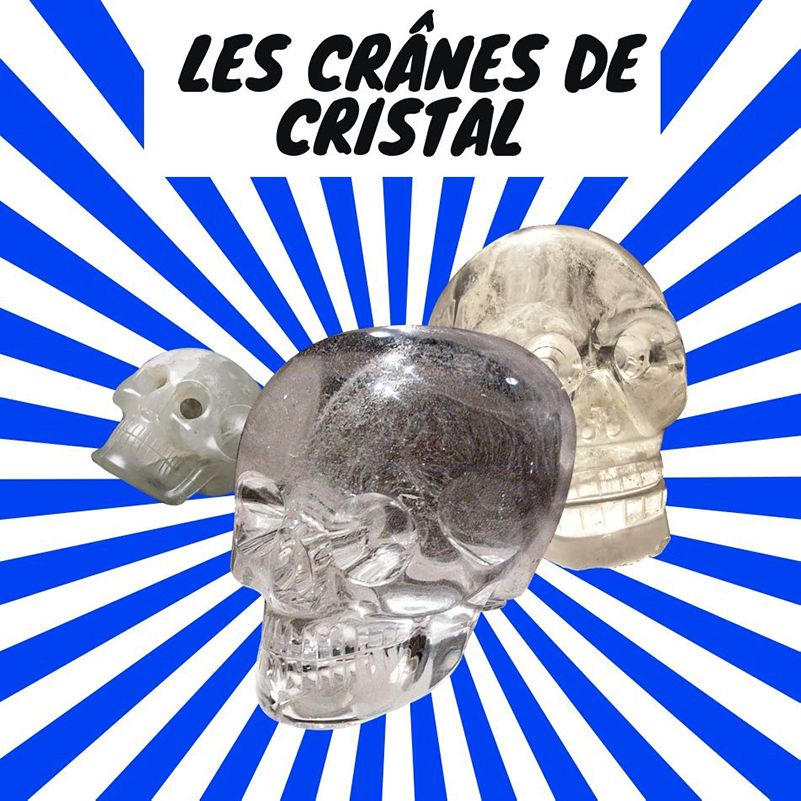 Crane de cristal en pierre Labradorite - Histoires de Fées