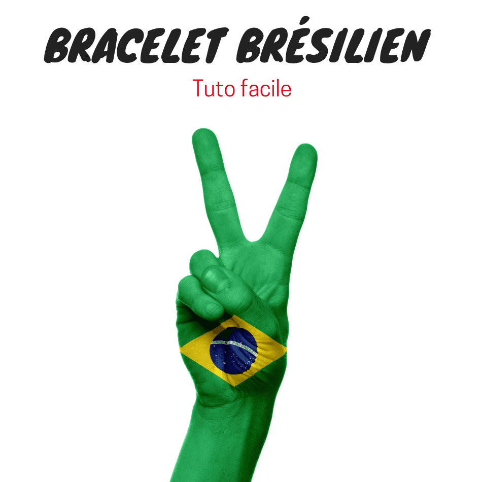 DIY : Bracelet Brésilien Facile ou Bracelet de l'Amitié. 