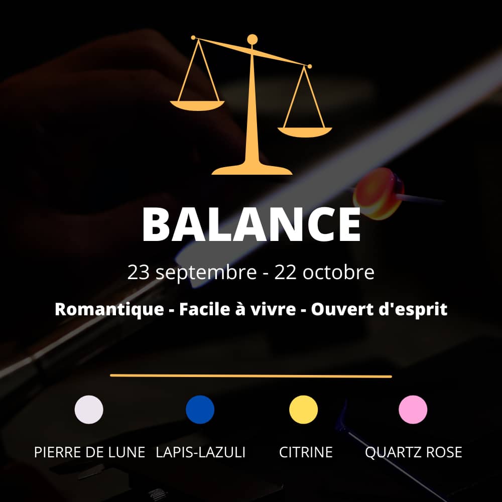 Balance : Caractère et Personnalité - Astrologie - France Minéraux