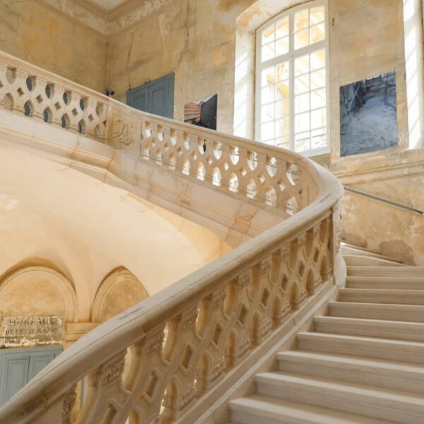 restauration-escalier-chateau-luneville